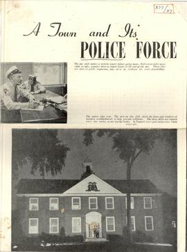 A Town And Its Police Force