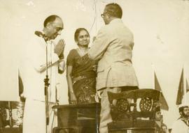 President Mr.J.R.Jayaward...