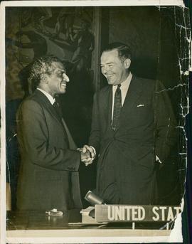 V. K. Krishna (Left), Cha...