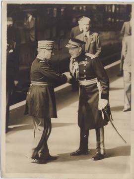 Gen Earl Gamelin Arrives ...