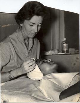 Miss Nancy Gorst at Work