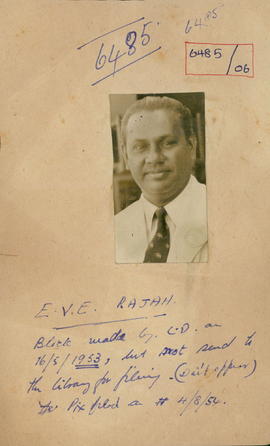Mr.E.V.E.Rajah