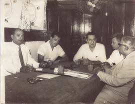 In the Captain's Office