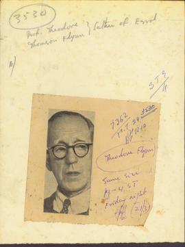 Prof. Theodore Thomson Flynn