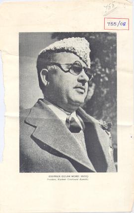 Khawaja Gulam Mohd Sadiq ...