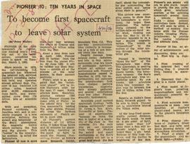 To Become First Spacecraf...