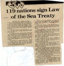 119 Nations Sign Law of T...