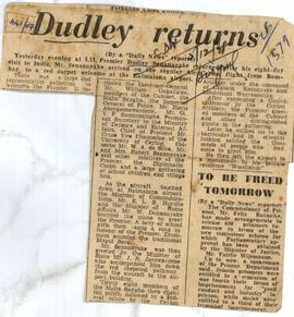 Dudley Returns