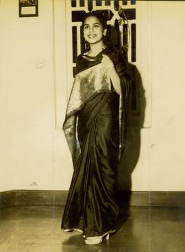 Black Benares Silk Saree