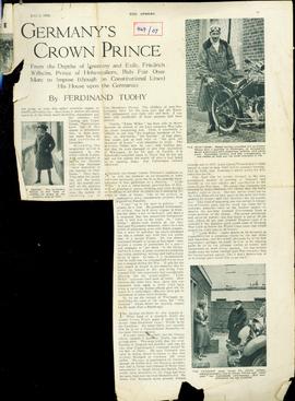 Germany's Crown Prince