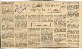 The Shah's Money Where is It