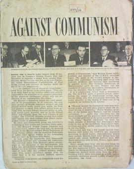 Against Communism