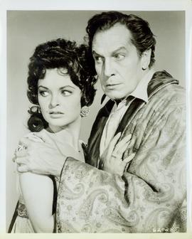 Debra Paget and Basil Rat...