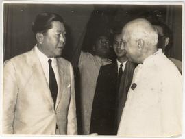 Thai Minister Meets Nehru