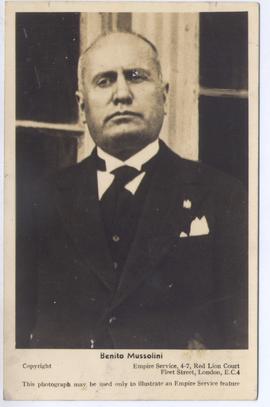 Benito Mussolini