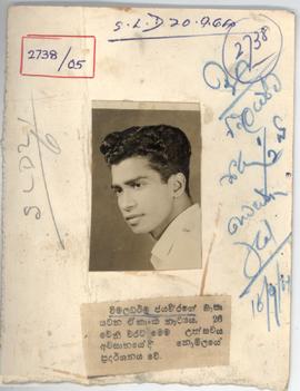 Mr. Wimaladarma Jayaweera