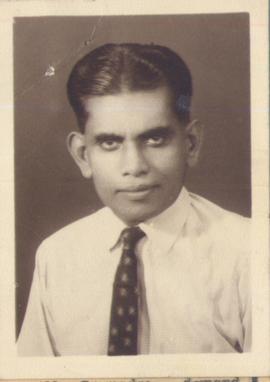 Mr.H.V Perera, Headmaster...