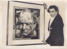 Artist Mario Togliani wit...
