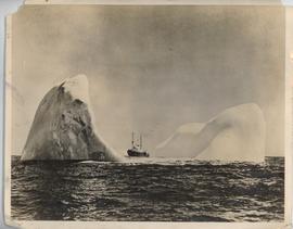 Icebergs Dwarf a U.S Coas...