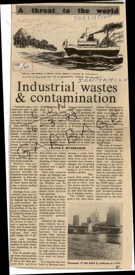 Industrial Wastes And Con...