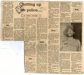 Chatting Up The Police