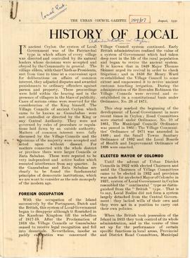 History of Local