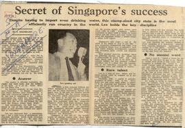 Secret of Singapore’s Suc...