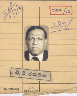Mr. D.C Ranasighe