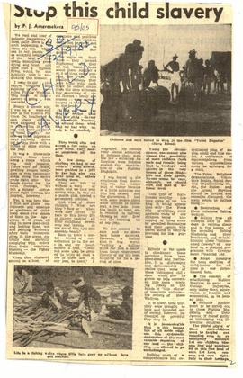 Stop This Child Slavery