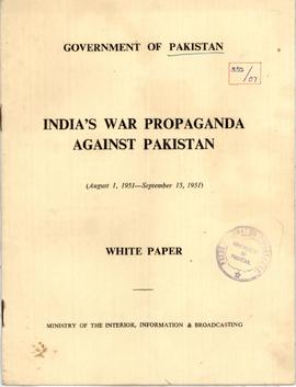India's War Propaganda Ag...