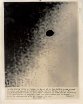 Mariner View of Phobos