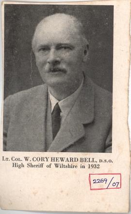 Lt.Col.W.Cory Heward Bell
