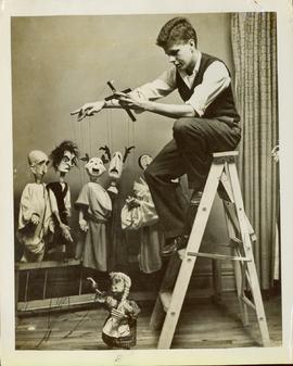 The Boy Who Makes Puppets