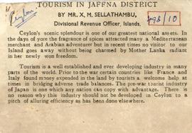 Tourism in jaffna district