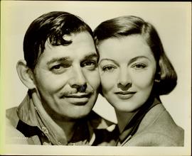 Clark Gable and Myrna Loy...