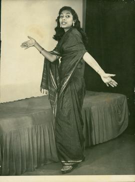 The Ceylon singer, Yolanda.